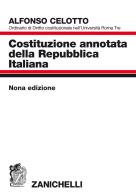 Costituzione annotata della repubblica italiana nona edizione