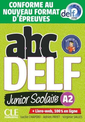 Abc delf junior scolaire n.e. livre + corriges + dvdrom a2